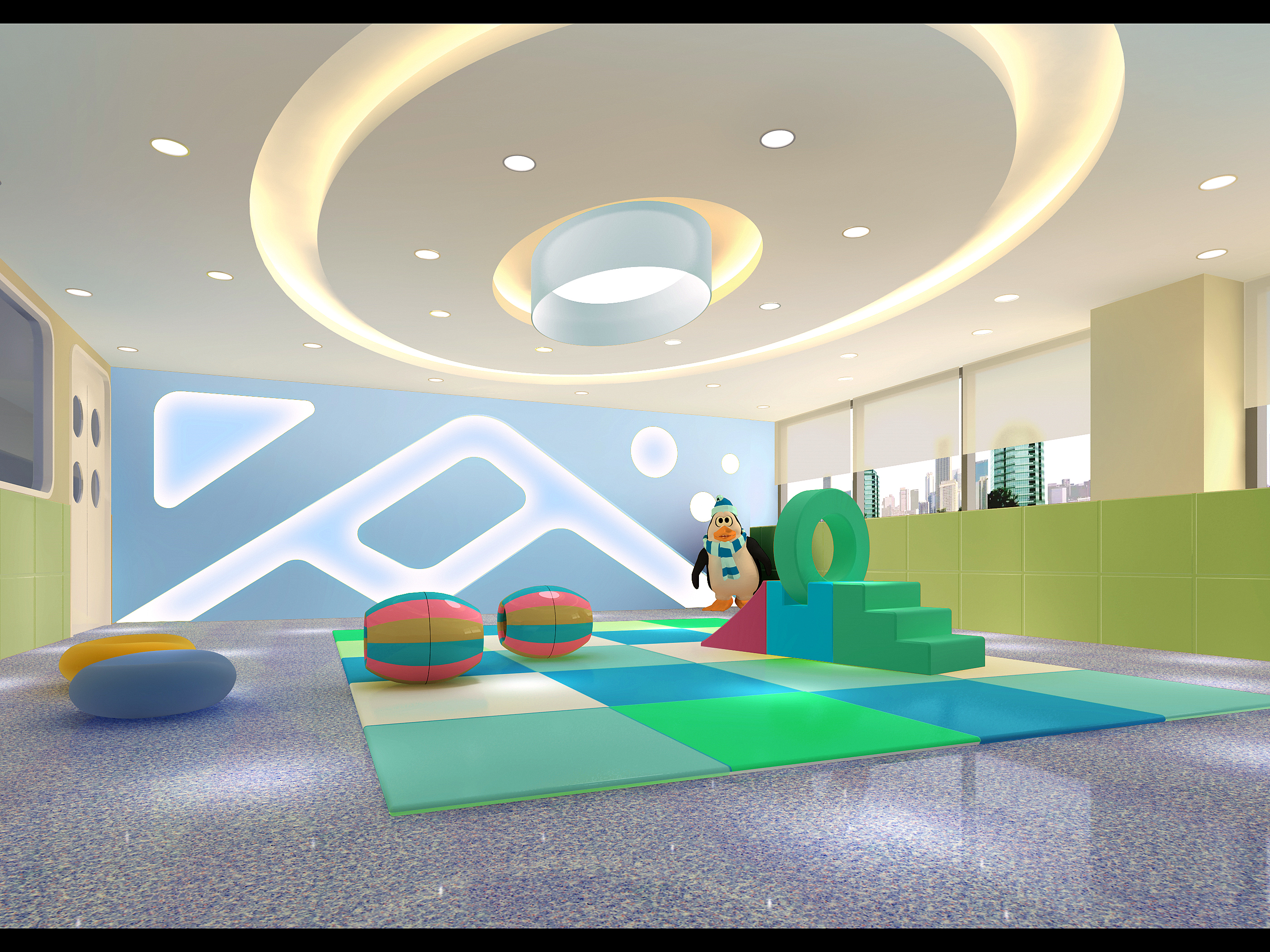 [施工图]全国知名英语培训机构广州总部培训点